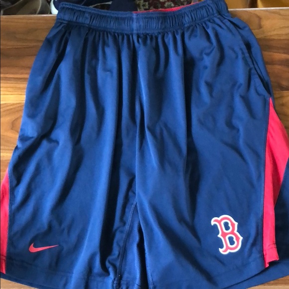 nike red sox shorts